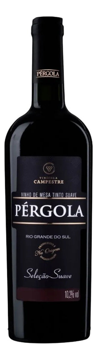 Vinho Tinto Suave Pérgola Seleção 1 Litro