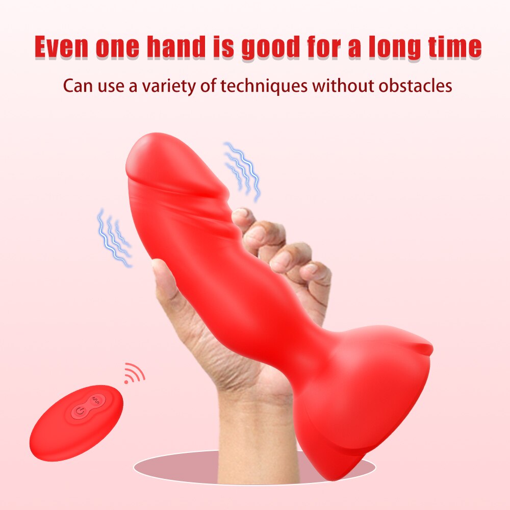 Plug e Vibrador Vênus 10 Modos
