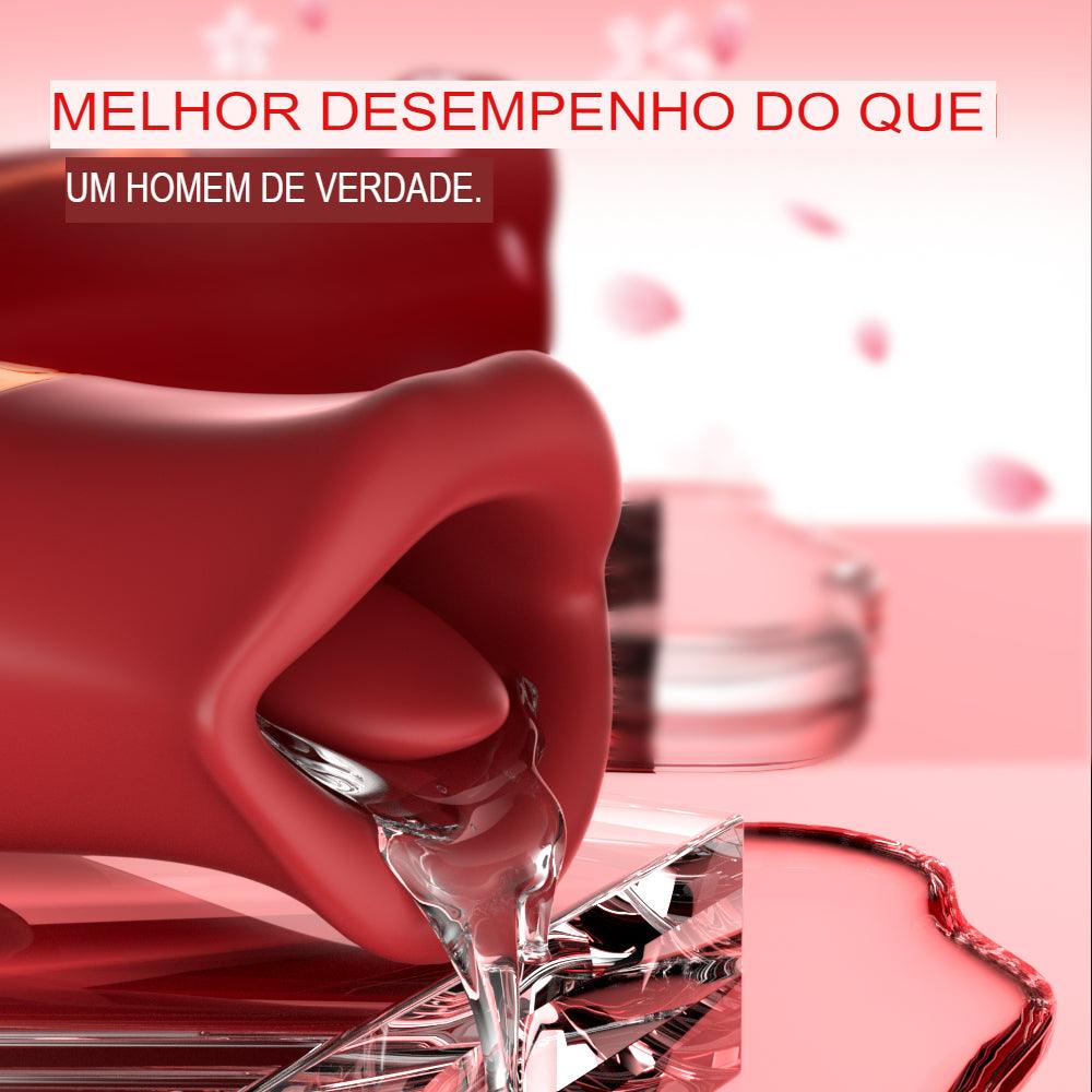 Masturbador Vibra morde e suga - Boca de Mel