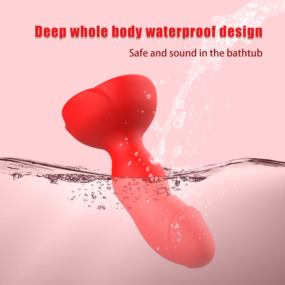Plug e Vibrador Vênus 10 Modos