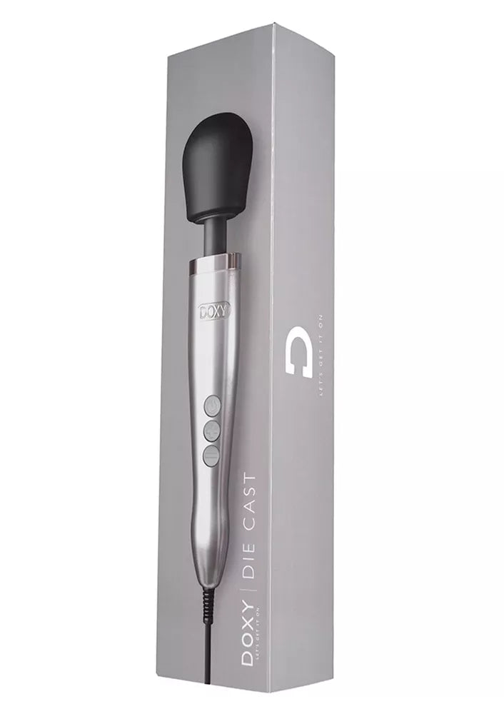 Doxy Massager Die Cast - Lussuosa Bacchetta da Massaggio Vibrante Elettrico