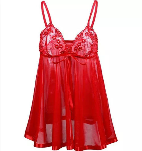 Roupa de dormir sexy feminina plus size 8-32 lingerie floral mais tanga-