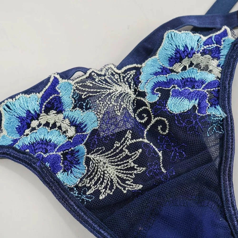 Conjunto de lingerie feminina de alta qualidade / Conjunto de tanga e sutiã muito sexy / Moda de alta qualidade-