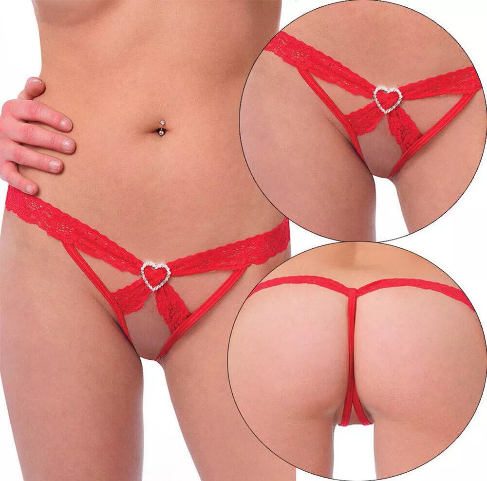 Conjunto de tanga sutiã de renda sexy feminino 3 peças lingerie babydoll roupa de dormir-
