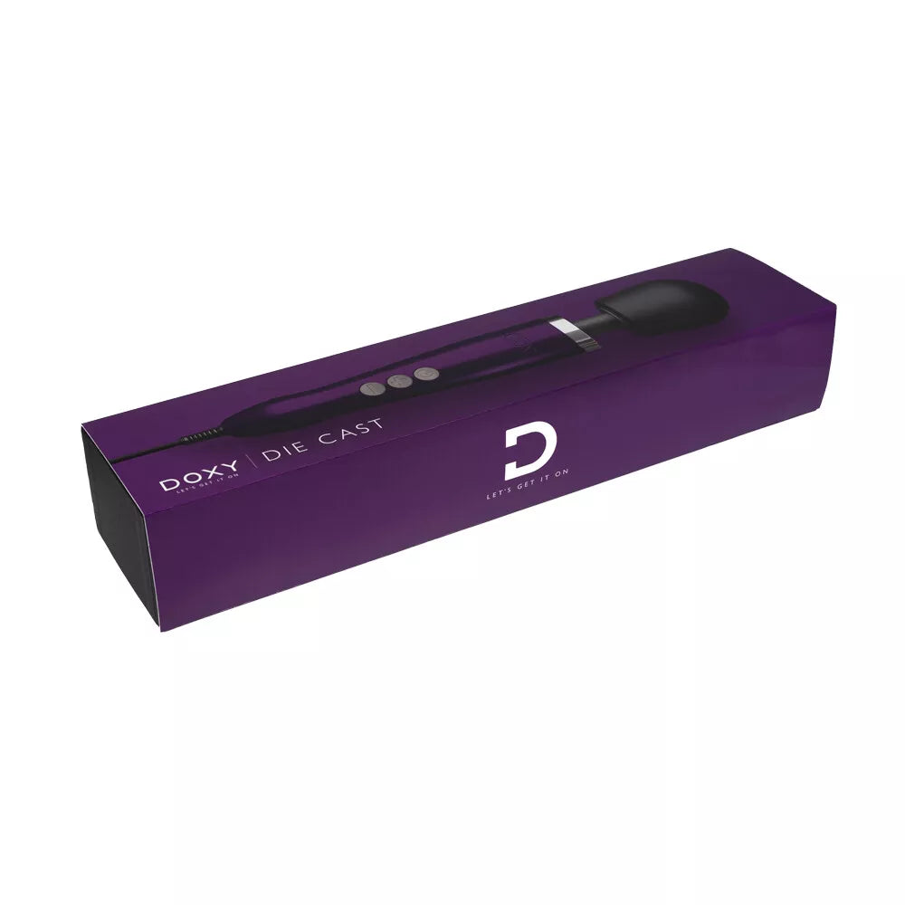 Doxy Massager Die Cast - Lussuosa Bacchetta da Massaggio Vibrante Elettrico