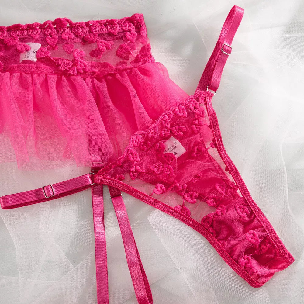 Conjunto Lingerie Fetiche Macio