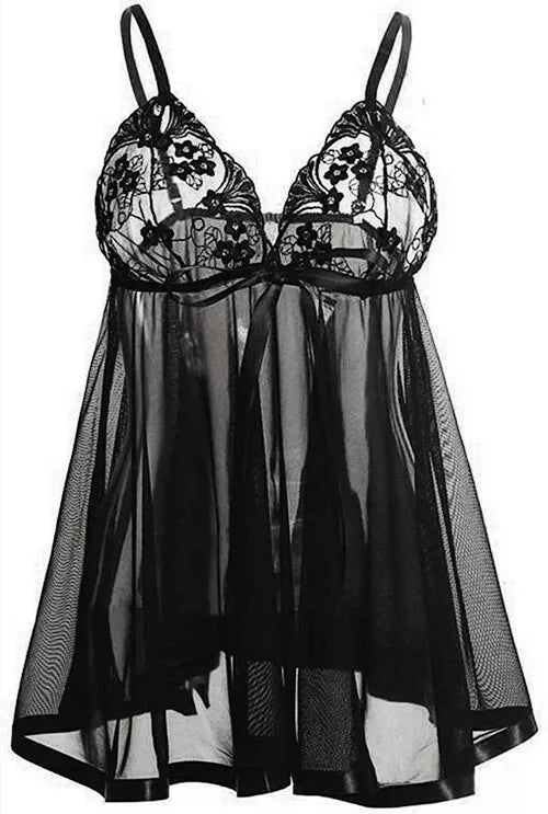 Roupa de dormir sexy feminina plus size 8-32 lingerie floral mais tanga-