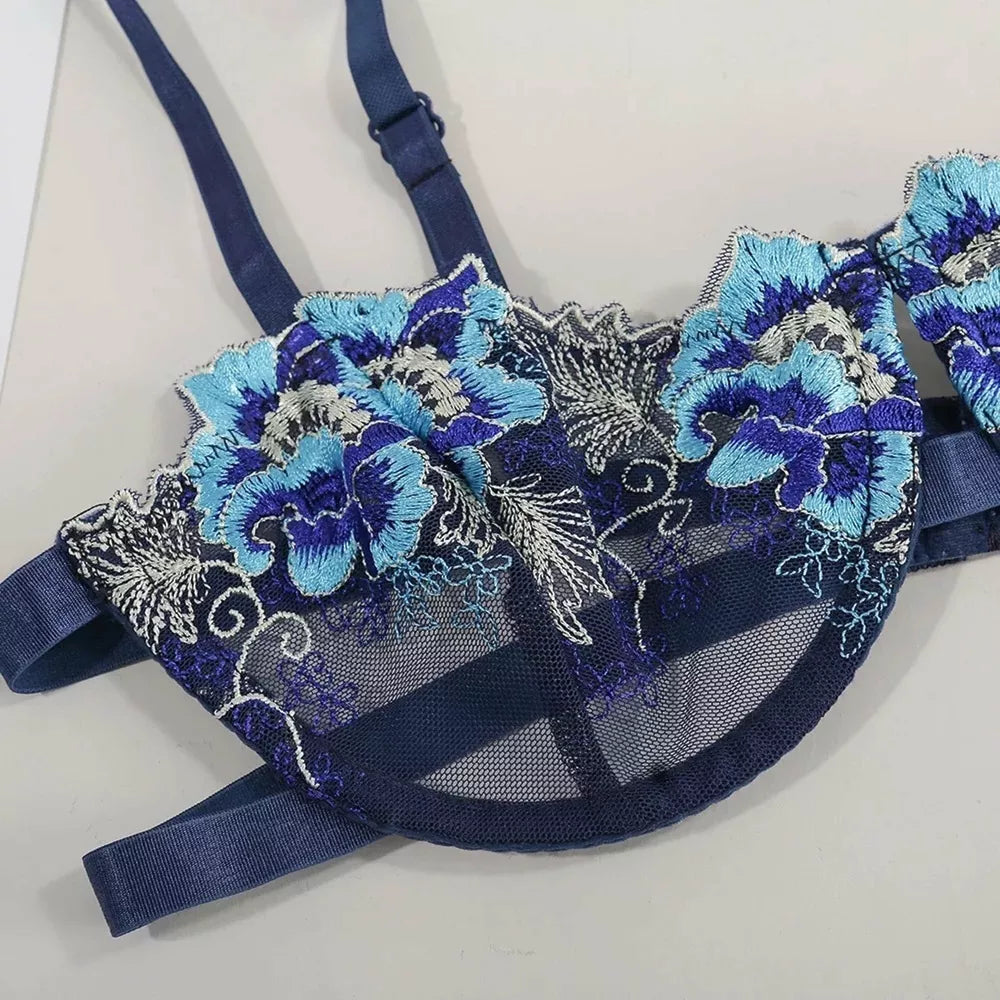 Conjunto de lingerie feminina de alta qualidade / Conjunto de tanga e sutiã muito sexy / Moda de alta qualidade-