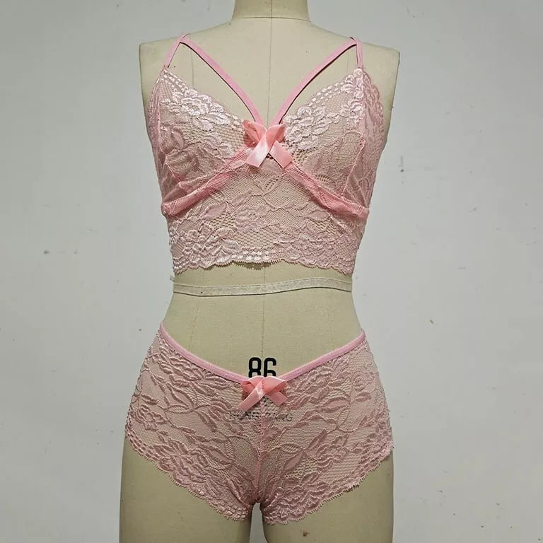 "Conjunto de 2 peças de lingerie" (todos os tamanhos).-
