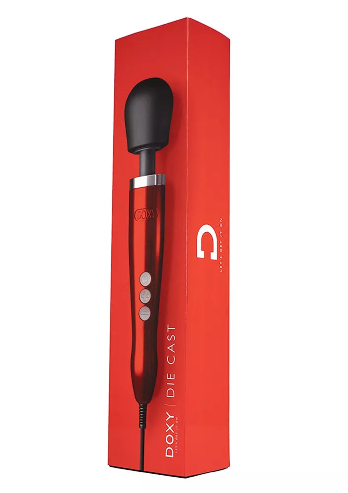 Doxy Massager Die Cast - Lussuosa Bacchetta da Massaggio Vibrante Elettrico