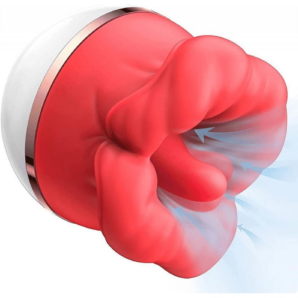 Vibrador Feminino Sugador Lingua Recarregavel Clitoris